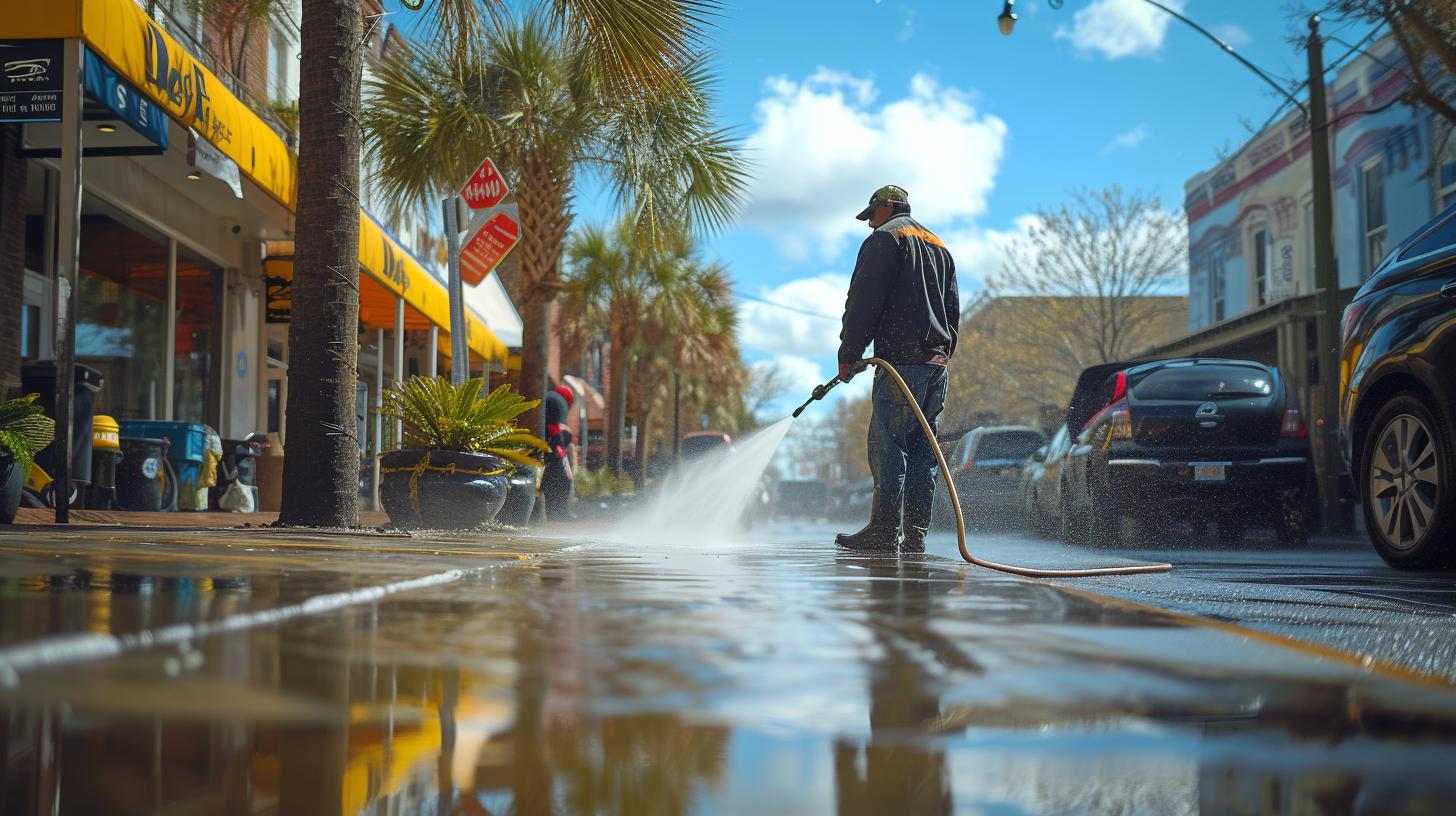 Reliable pressure washing in Charleston SC, transforming dirty exteriors with ease