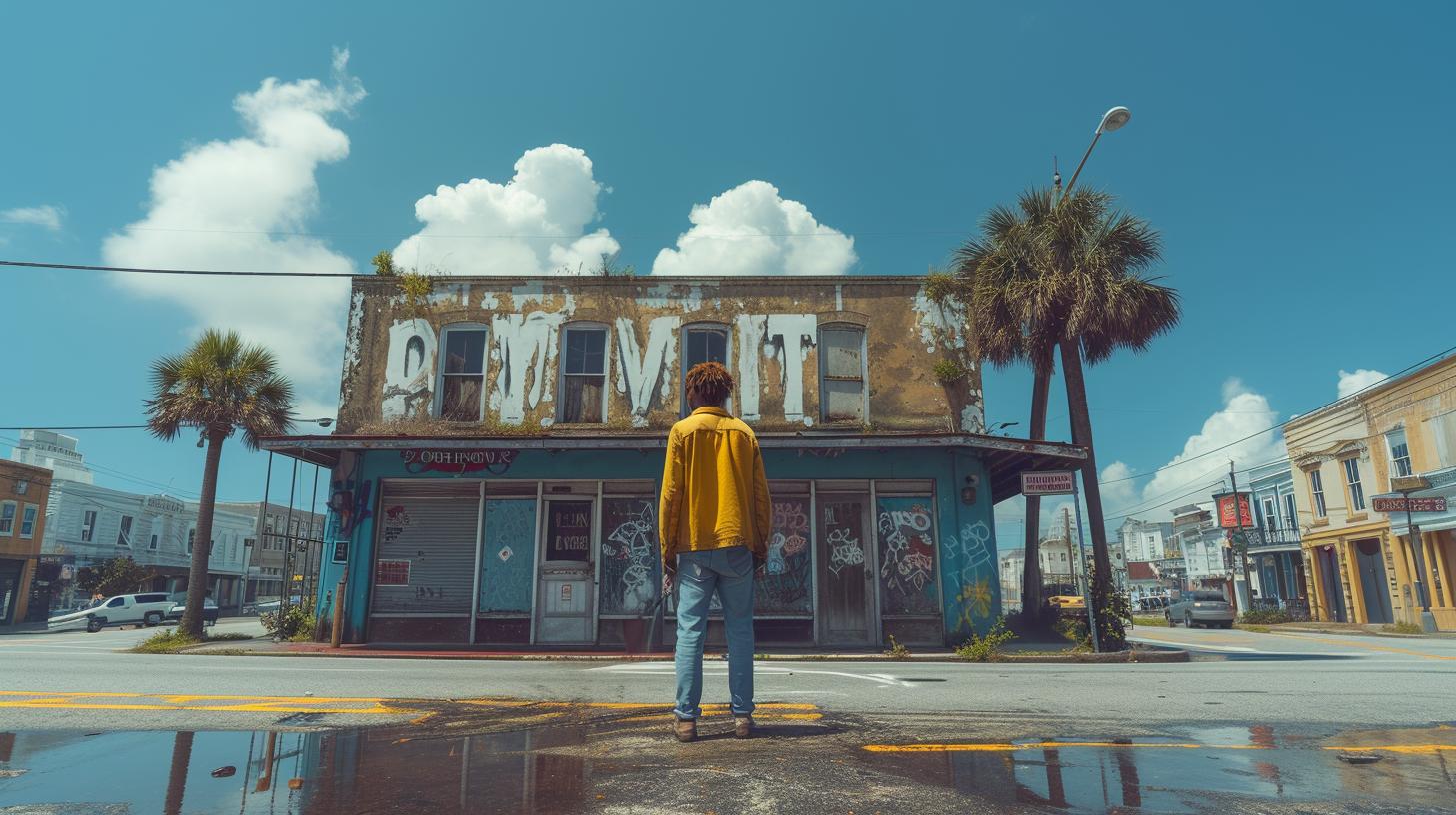 Commercial pressure washing services in action in Charleston SC